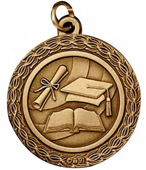Fake Diploma Brass Medallions